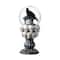 Glitzhome® 100mm 7.25"H Halloween Resin Stacked Skull Waterglobe